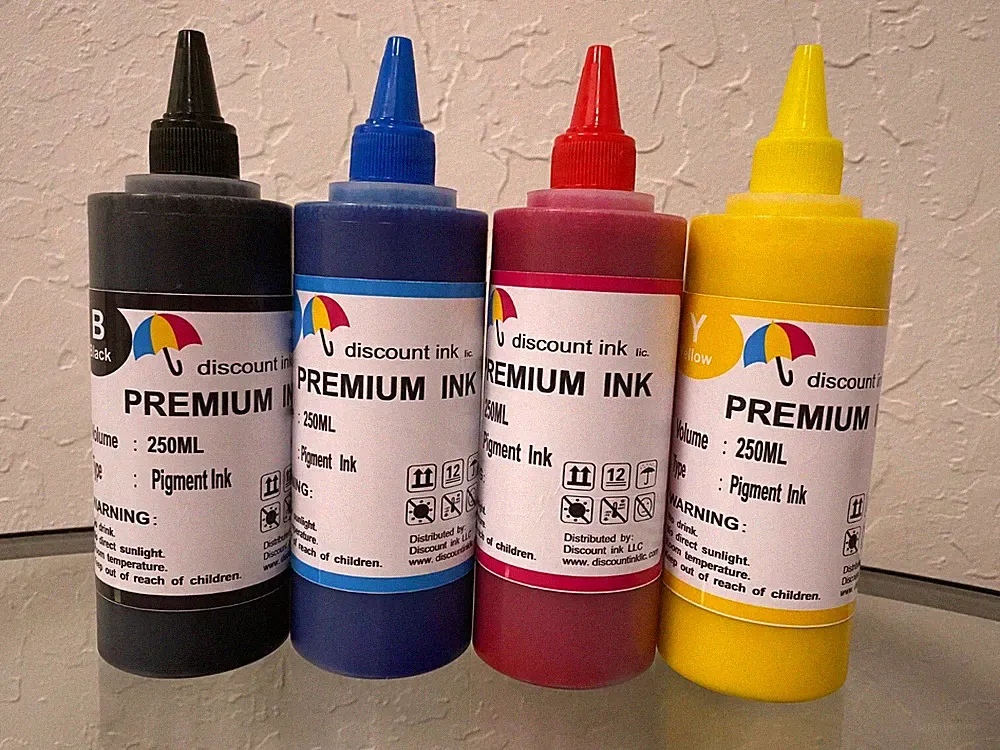 4x250ml Pigment refill ink for HP 950 XL 951 XL Officejet Pro 8100 8600