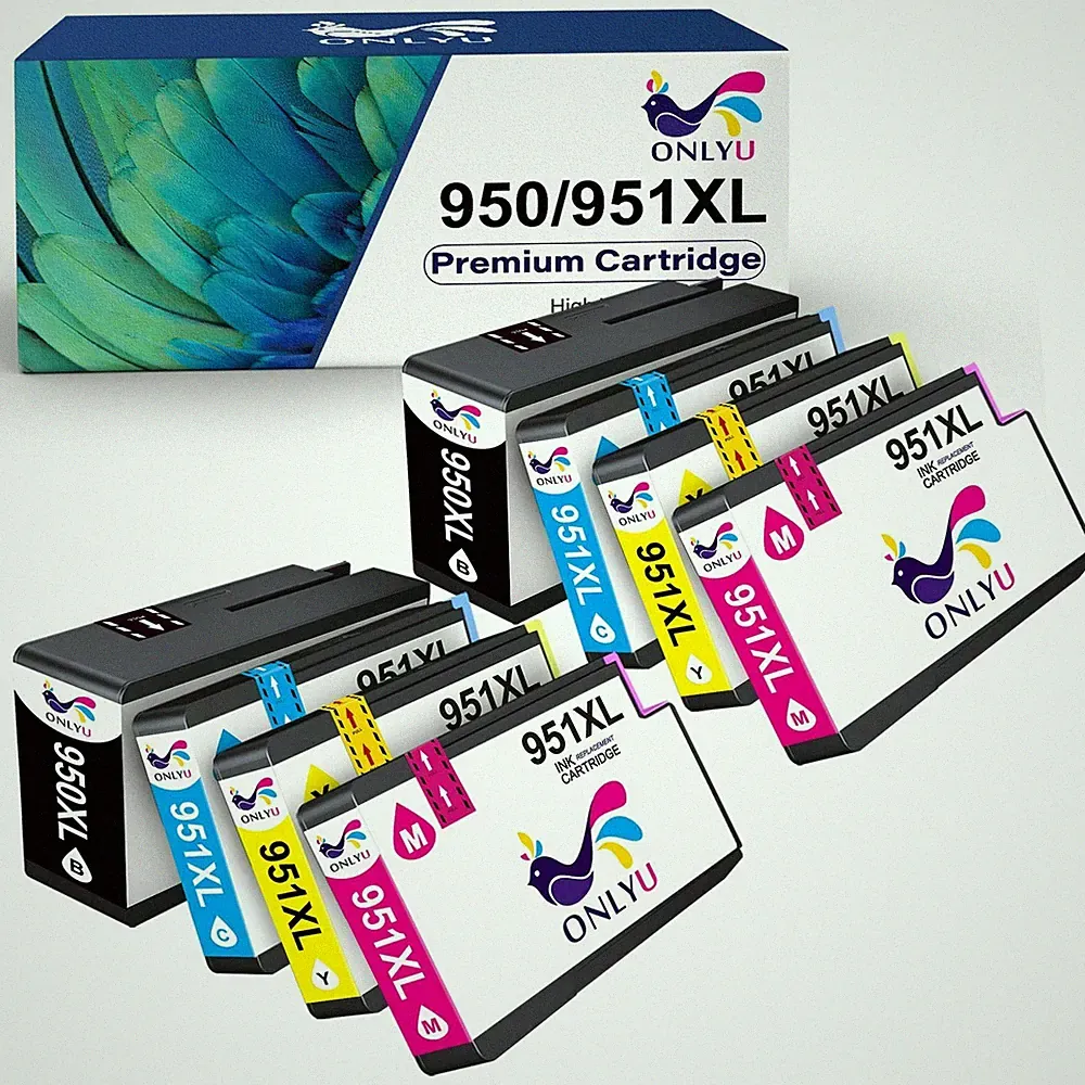 8x Ink for HP 950 XL 951XL Combo Pack Officejet Pro 8600 8620 8630 8640 8660