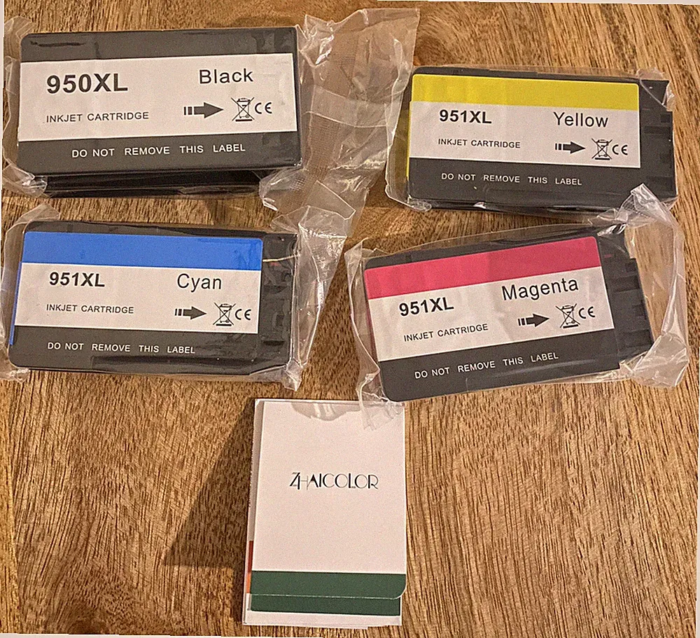 950XL 951XL Combo Pack Replacement HP 950 951 Printer Ink Cartridges High Yield