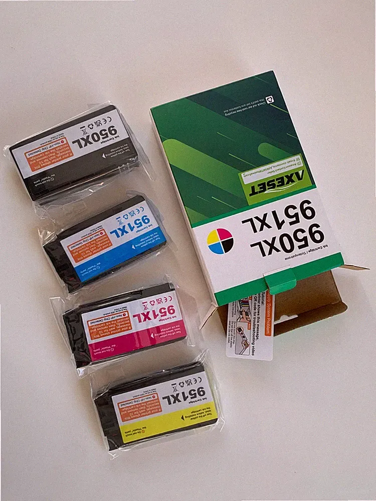 950XL 951XL Toner Ink Cartridges FOUR (4) Sealed Unopened HP Printer CMYK NIB
