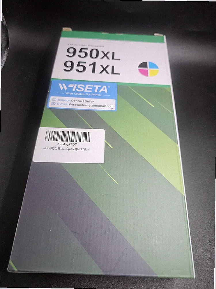 950XL and 951XL Ink Cartridges Combo Pack 5-Pack Compatible with HP 950XL 12/26