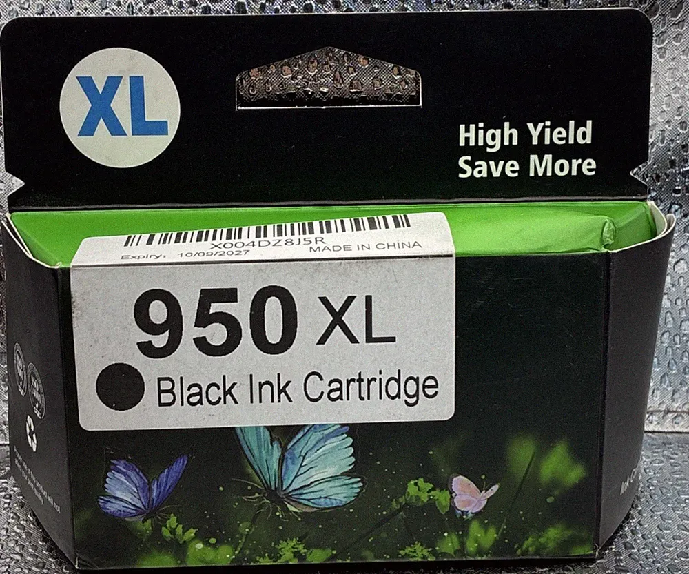 950XL BLACK INK CARTRIDGE for HP 950 XL office jet pro