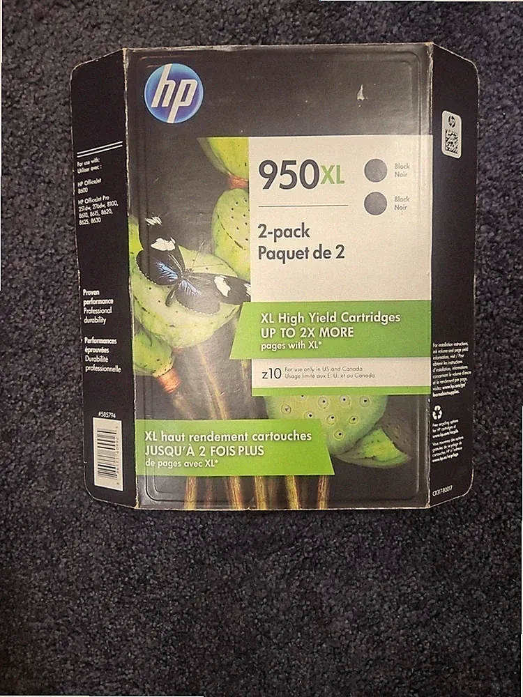 950Xl HP Printer Ink 2 Pack
