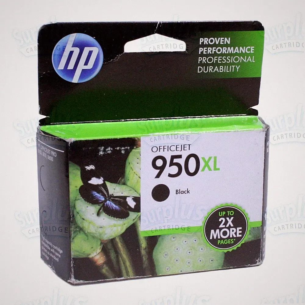 Genuine HP 950XL Black Ink OfficeJet 8110 8620 8600 8625 8700 251dw (Retail Box)
