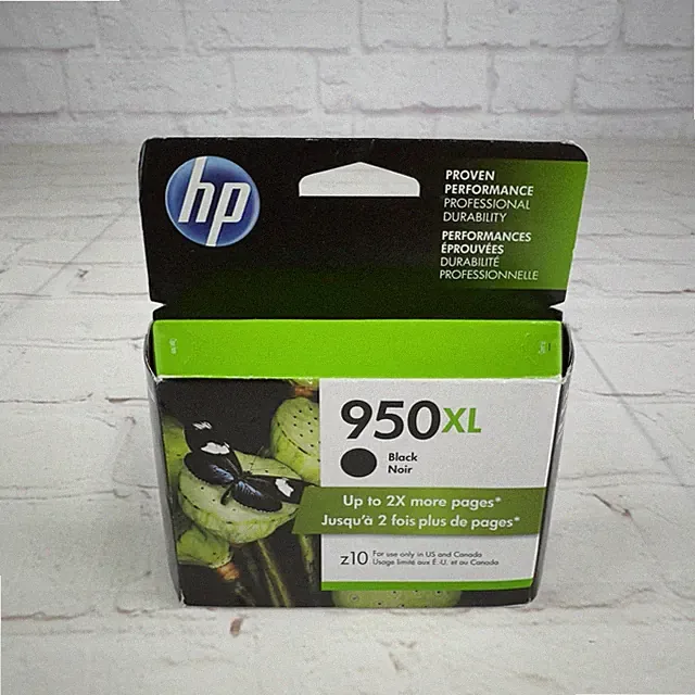 Genuine HP 950XL Black Printer Cartridge for 8600 8100 8610 8615 Exp. 04/2020