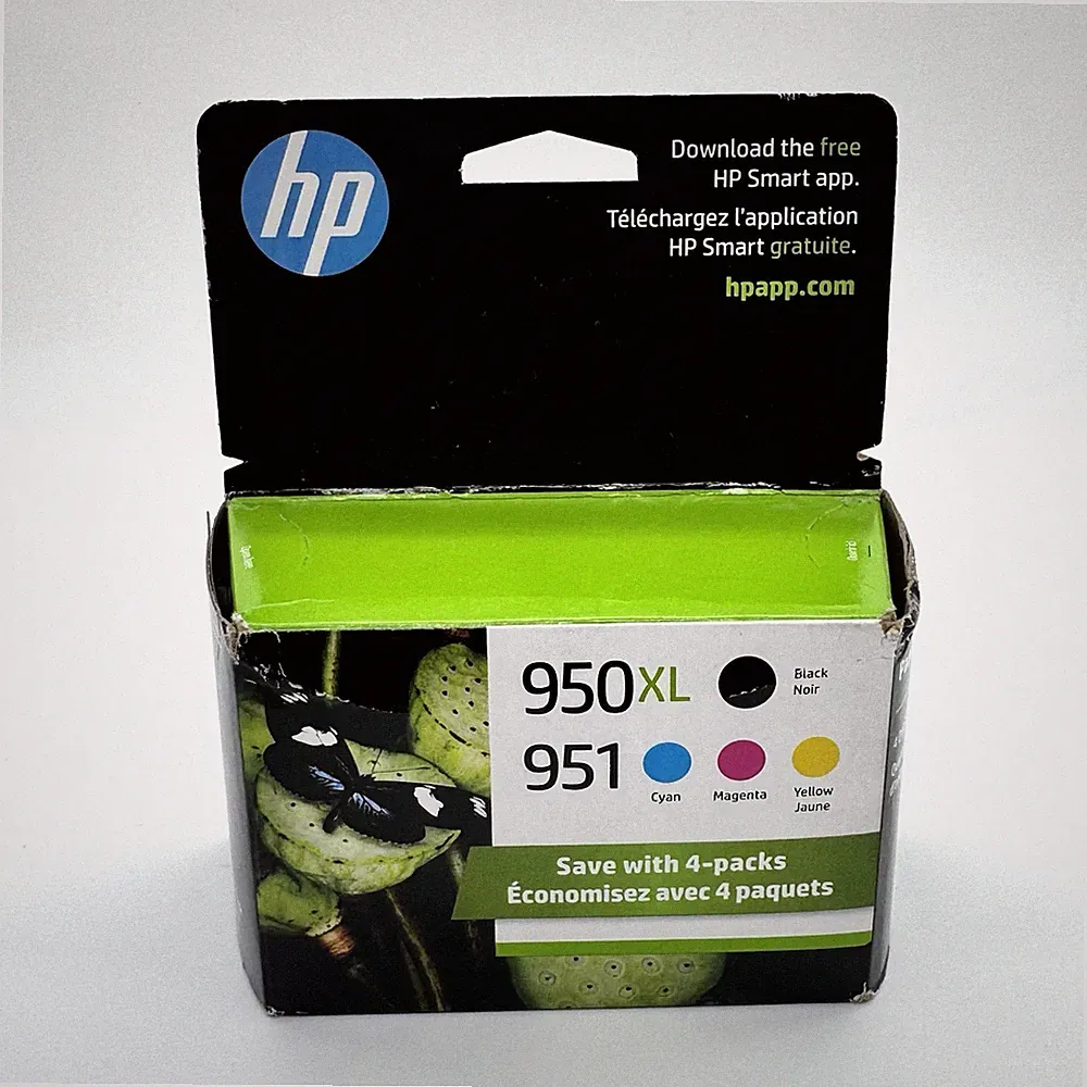 Genuine HP 951 / 950XL (C2P01FN) Ink Cartridges (Cyan Magenta Yellow Black) 4-Pa