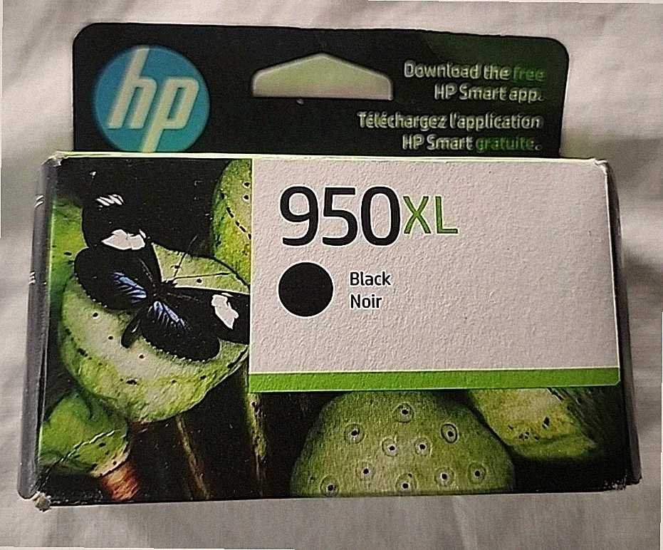 HP 950 XL Black Printer Ink Officejet Officejet Pro Exp DEC 2025