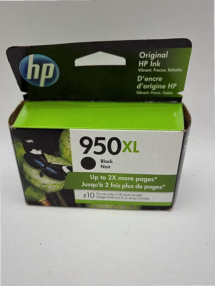 HP 950 XL Black Printer Ink Officejet Officejet Pro Exp SEP 2022