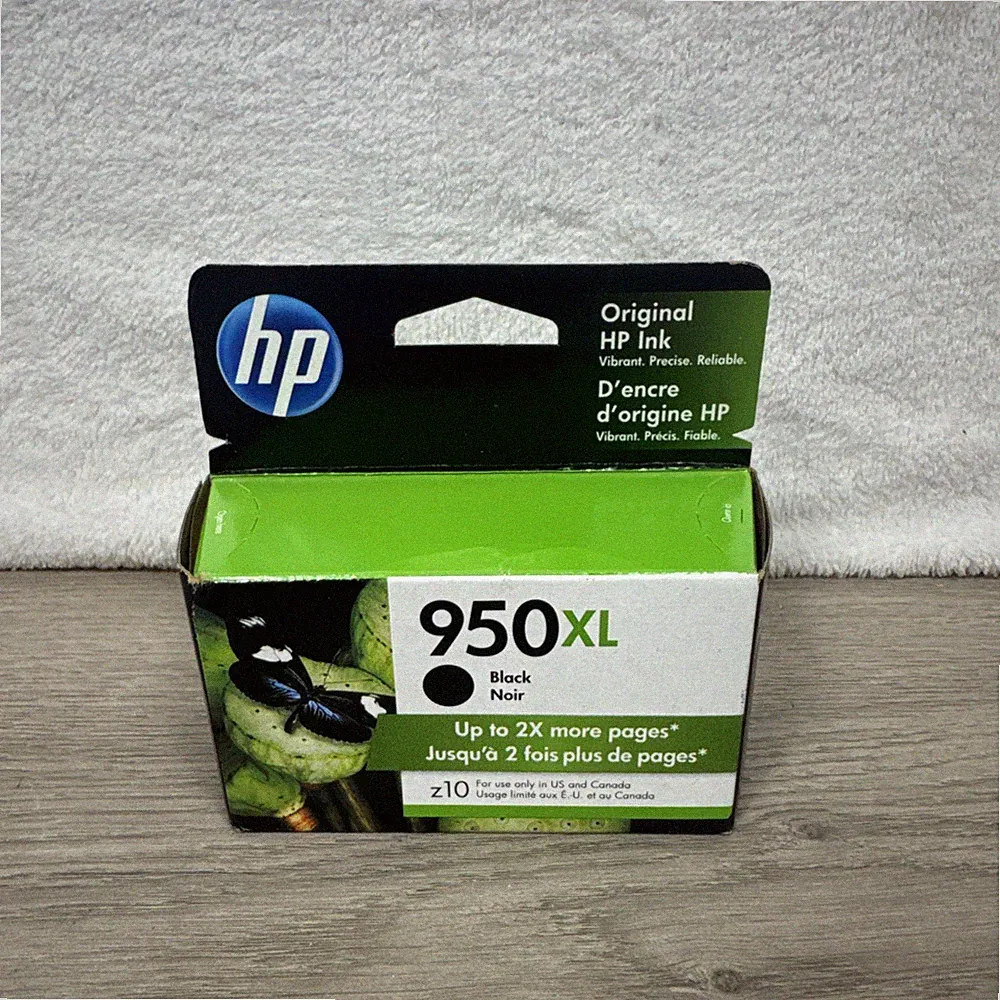 HP 950XL Ink Cartridge for OfficeJet Pro - Black (CN045AN#140) Expires Aug 2022