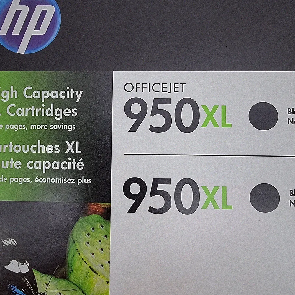 HP Genuine OEM Original Office Jet 950 XL black ink cartridge New but Expired