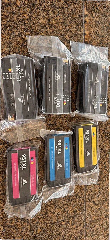 ink cartridges 950XL and 951XL for hp printer