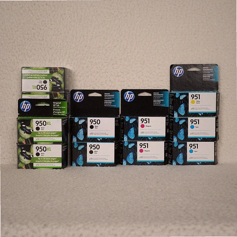 Lot of 13 HP 950 XL 950 and 951 Ink Cartridges for OfficeJet Pro Printers Sealed