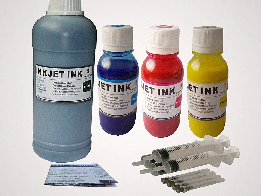 ND® Refill Pigment ink for HP 950 950XL OfficeJet Pro 8600 Premium 16oz+3x4oz/s